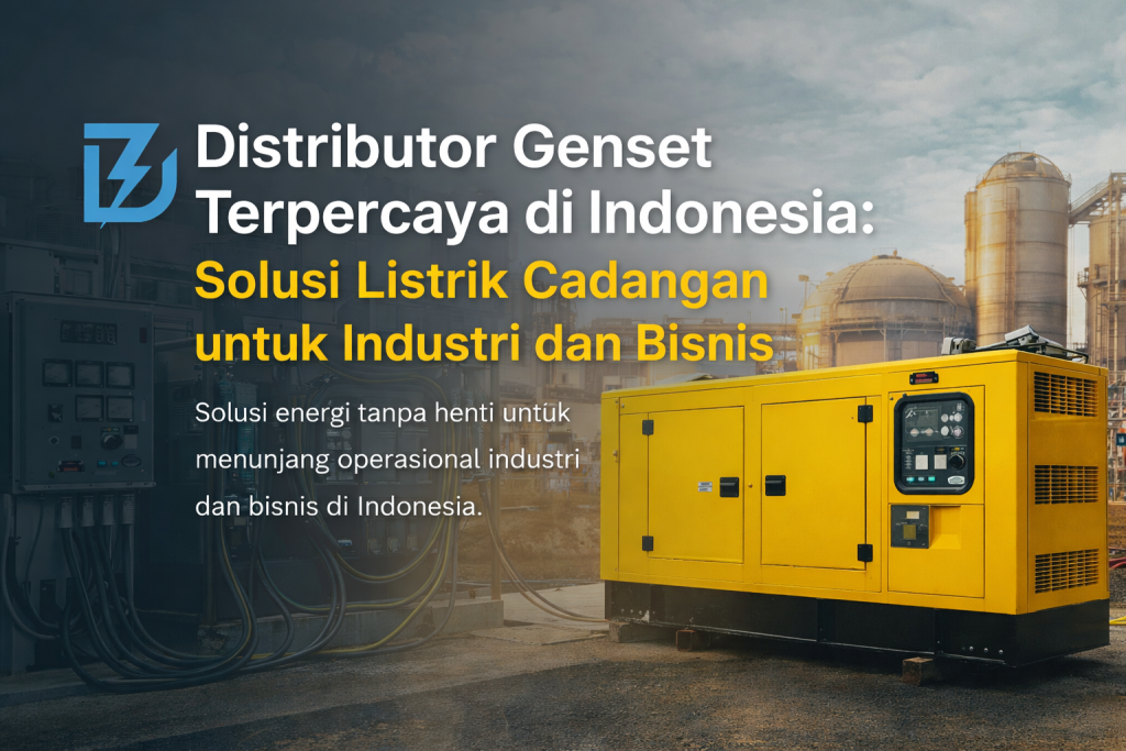 Distributor Genset Terpercaya di Indonesia: Solusi Listrik Cadangan untuk Industri dan Bisnis 1 Distributor Genset
