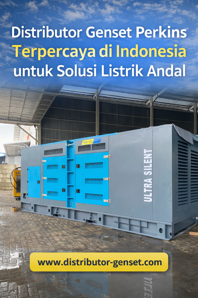 Distributor Genset Perkins Terpercaya di Indonesia untuk Solusi Listrik Andal 1 genset perkins